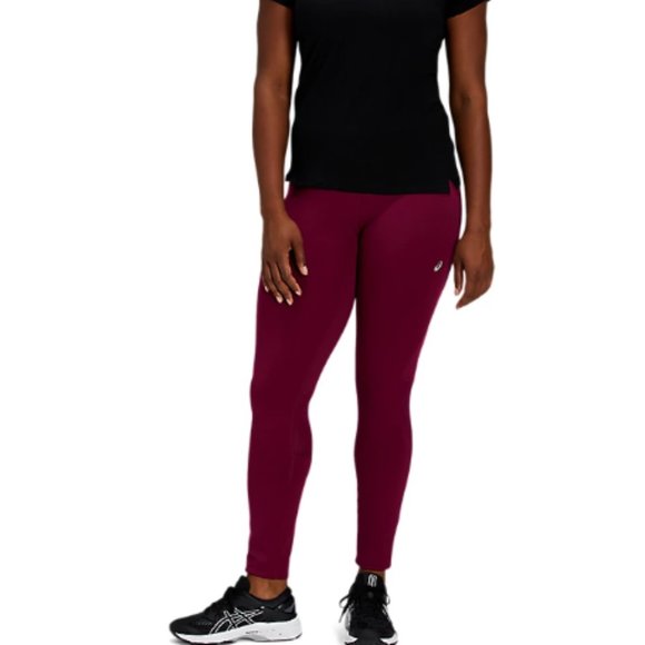 Asics W7/8 Fashion High Waisted Tight Legging - Women's Size M - Purple - Picture 6 of 12
